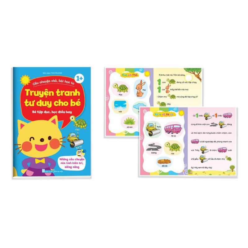 SÁCH -Combo Truyện Tranh Tư Duy Cho Bé - Bé Tập Đọc, Học Điều Hay  NSTO