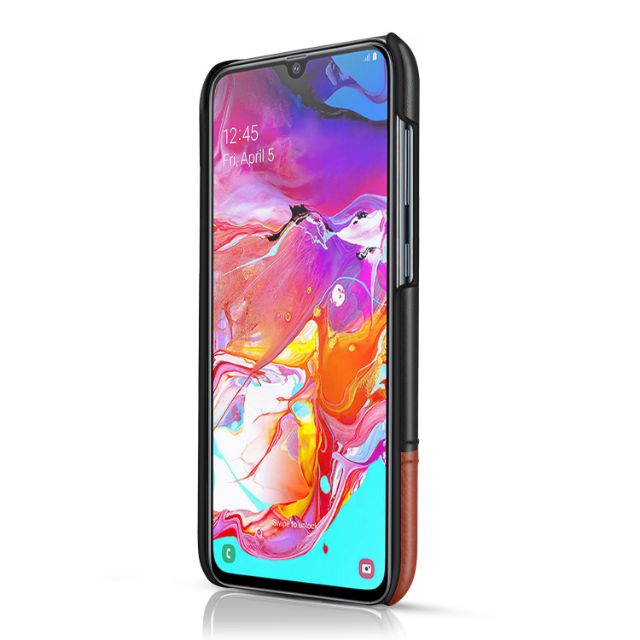 Ốp lưng Samsung A70 FREESHIP Từ 50k da bò khâu chỉ thời trang cao cấp