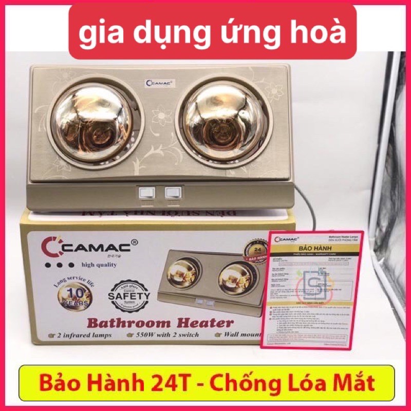 Đèn Sưởi Nhà Tắm Chống Lóa Chính Hãng BH 24 Tháng Sản Xuất tại Việt Nam