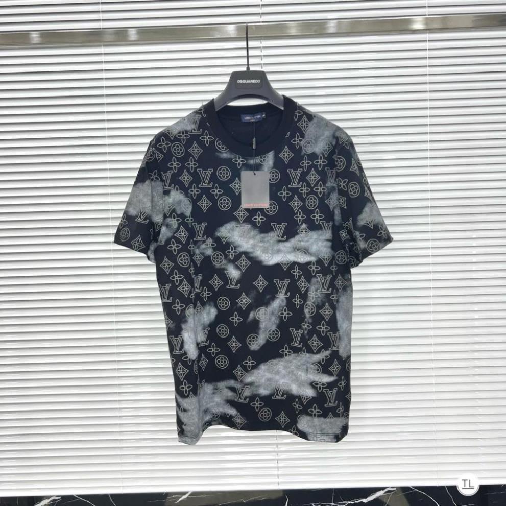 [Siêu Phẩm] Áo Thun Nam LV In Họa Tiết - Áo Phông LV Chất Cotton Cực Net