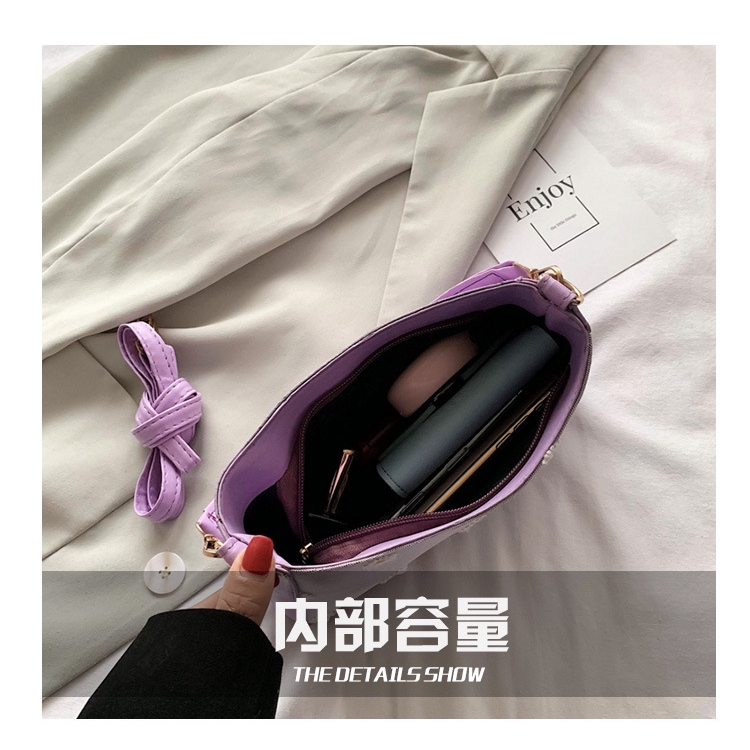 Túi đeo vai họa tiết hoa phong cách Hàn Quốc trẻ trung thời trang