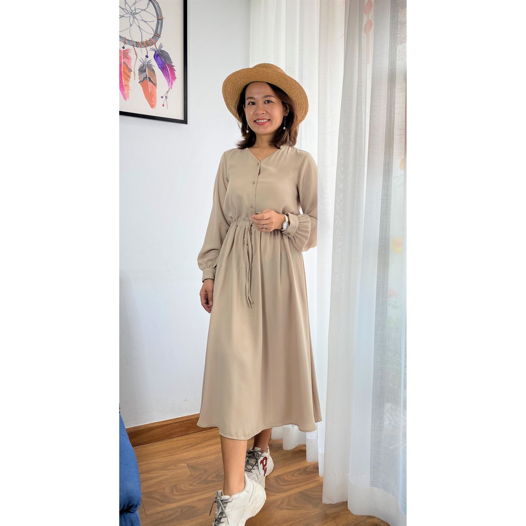 Đầm Hoa_Đầm Secondhand_Đầm Hàn Quốc_Đầm Si Tuyển_Váy Si_Đầm Công Sở_M129