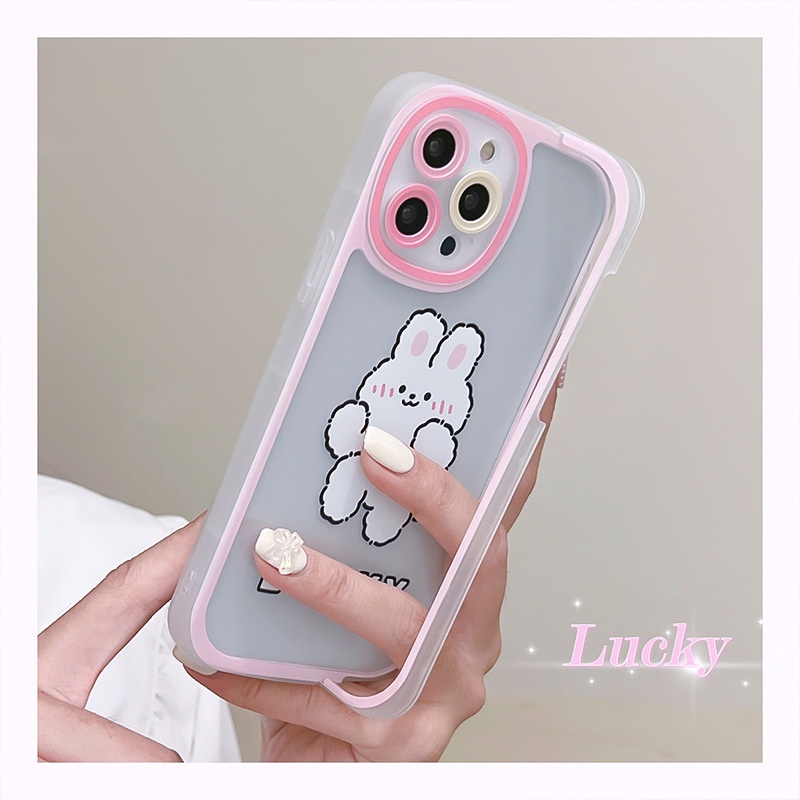 Ốp Điện Thoại Có Giá Đỡ Hình Thỏ Cho iphone7 / 7plus / 8 / 8plus / xs / 11 / 12 / 13 / 14 / pro / max / plus / promax