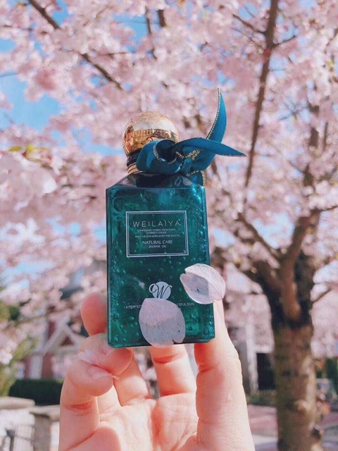 Sữa tắm tinh dầu nước hoa Weilaiya 60ml - Guu