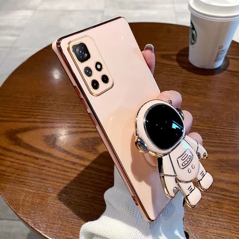 Ốp Điện Thoại Chống Sốc Hình Phi Hành Gia 3D Cho POCO F4 GT X4 GT M3 M4 Pro C40 XIAOMI 11T pro