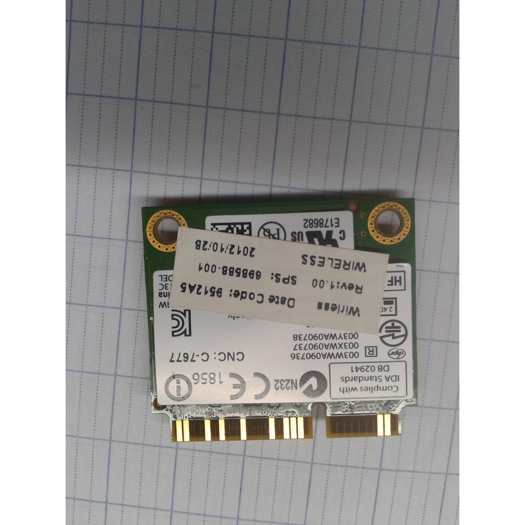 Card WiFi Intel Centrino Advanced-N 6205