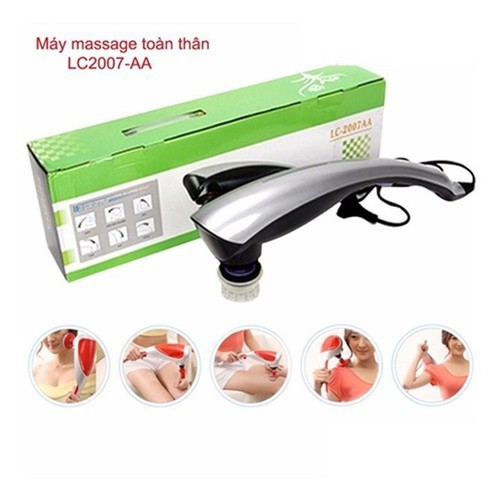 Máy massage cầm tay thư giãn LC-2007AA Energy King giảm đau lưng nhức mỏi vai, gáy