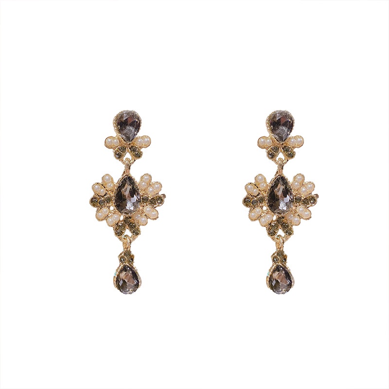 Khuyên Tai Ngọc Trai Trắng Thời Trang Hàn Quốc 2021