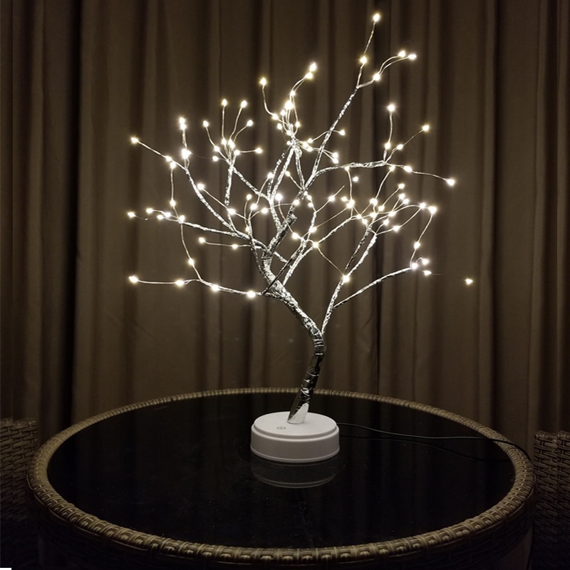 Dây đèn Led 36 / 108 bóng hình ngọn lửa trang trí sinh động chất lượng cao