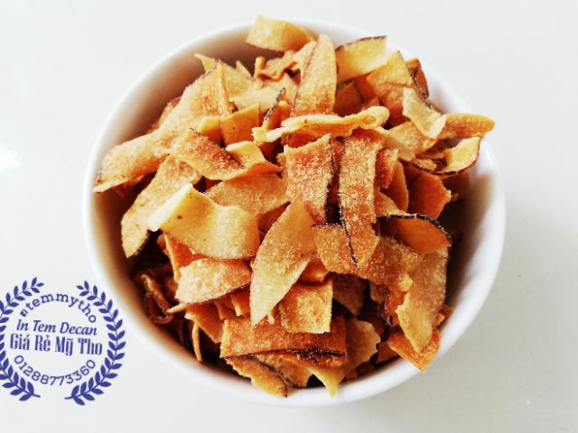 Mứt dừa sấy giòn Hữu Nghị gói 300g