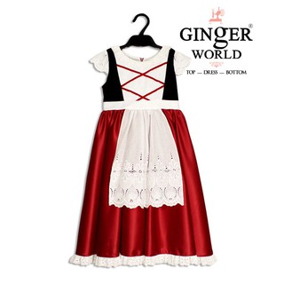 Trang Phục Biểu Diễn Quàng Khăn Đỏ HQ538 GINgER WORLD