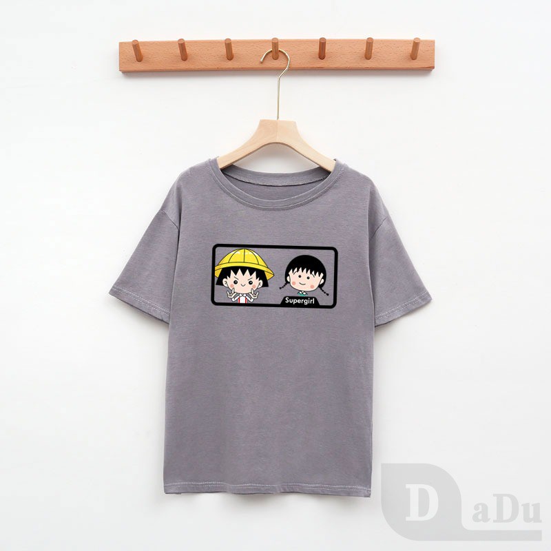 Áo Thun 100% Cotton Tay Ngắn Cổ Tròn Dáng Ôm Có 8 Màu Tùy Chọn Size S ~ 3XL Dành Cho Cặp Đôi