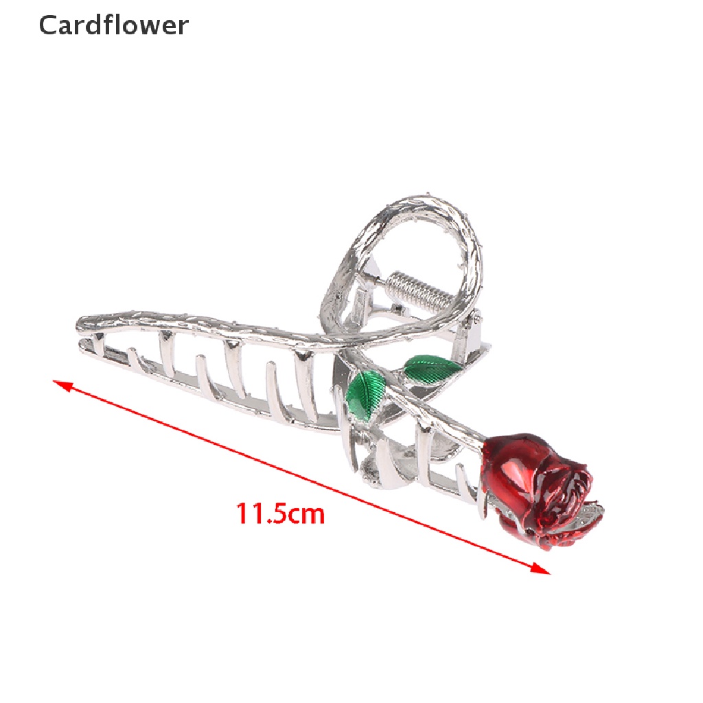 Kẹp Tóc Hoa Hồng Thời Trang Cho Nữ