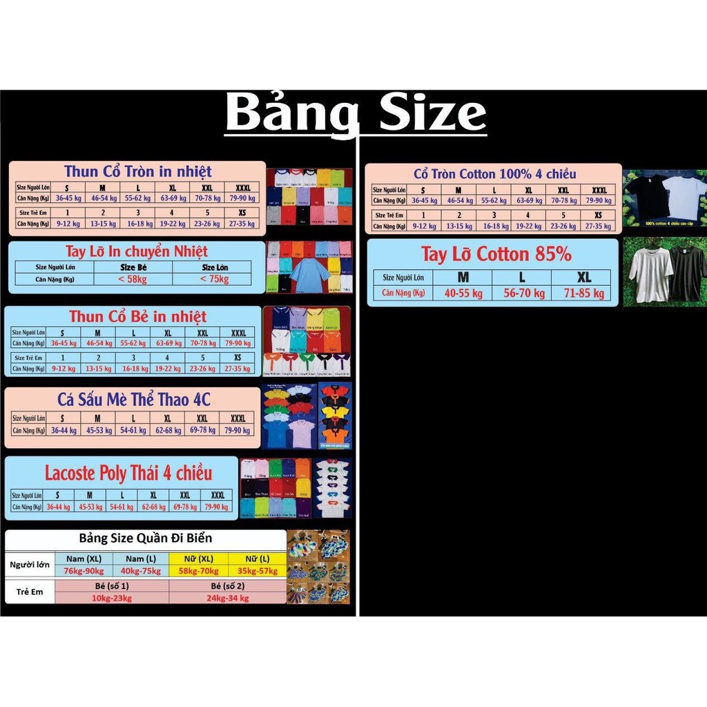 Áo thun gia đình+ in theo yêu cầu