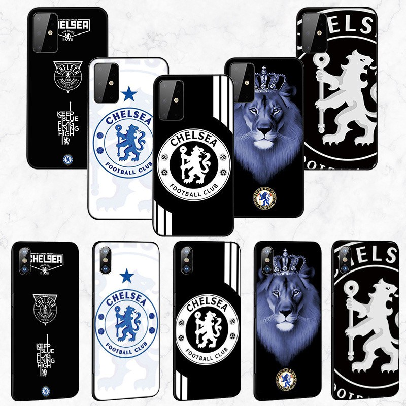 Samsung Galaxy S10 S9 S8 Plus S6 S7 Edge S10+ S9+ S8+ Soft Silicone Cover Phone Case Casing 34LQ Chelsea Football Club