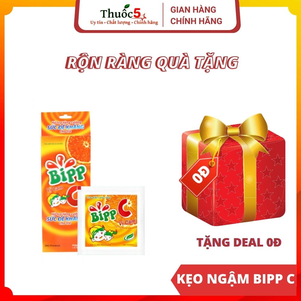 [GIÁ GỐC] Kẹo ngậm Bipp C tăng sức đề kháng cho trẻ - Gói 10 Viên