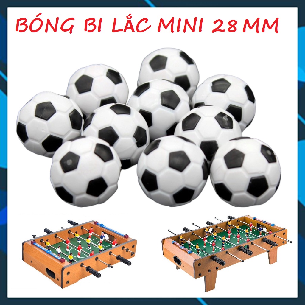 ✔️✔️ 2 5 10 QUẢ BÓNG 28 mm DÀNH CHO BÀN BI LẮC 4 TAY 6 TAY MINI