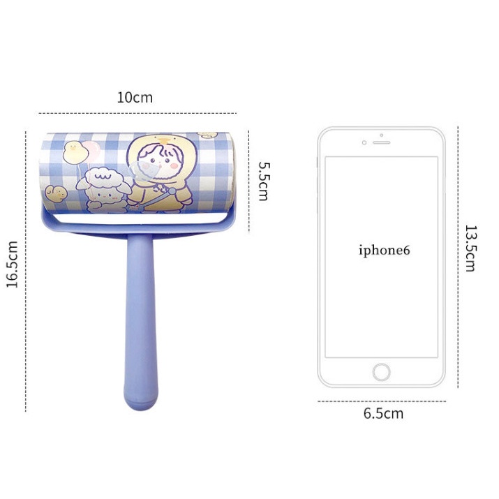 Cây lăn bụi quần áo mini hình thú dễ thương BAG U CAULANBUI265