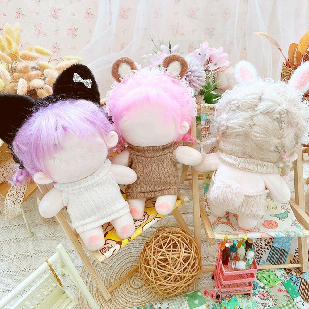 Áo Sweater Hình Trái Tim Cho Búp Bê 20cm