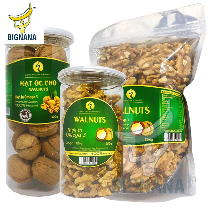 Nhân Hạt Óc Chó Đã Tách Vỏ Mỹ Hộp 250gr, Tốt Cho Mẹ Và Bé | BigBuy360 - bigbuy360.vn