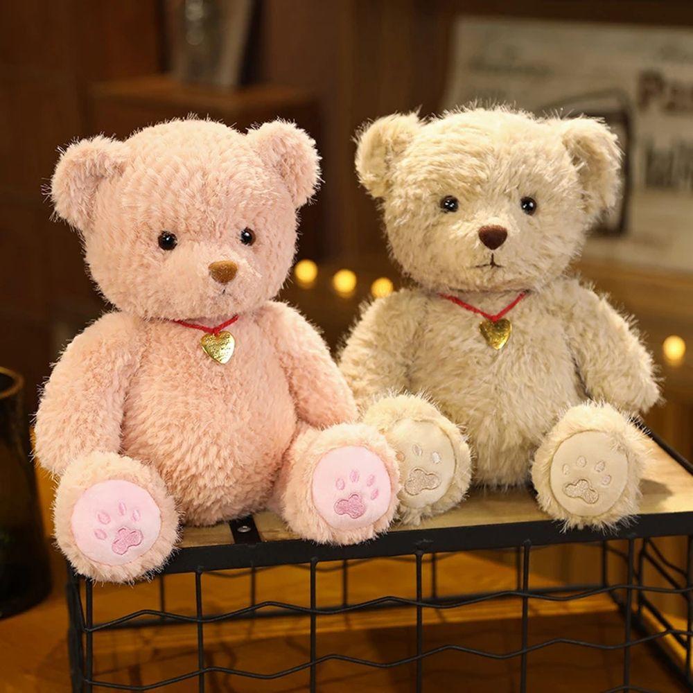 REBUY1 Đồ chơi nhồi bông Hình Gấu Teddy Mềm Mại Dễ Thương