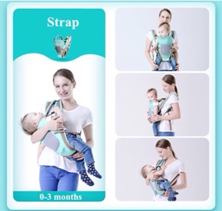 Địu babylab 4 tư thế