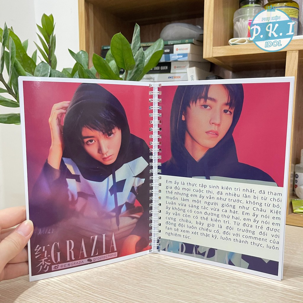 Bộ Photobook Album Ảnh Mới Nhất Của Vương Tuấn Khải 2021 - QUÀ TẶNG C-POP