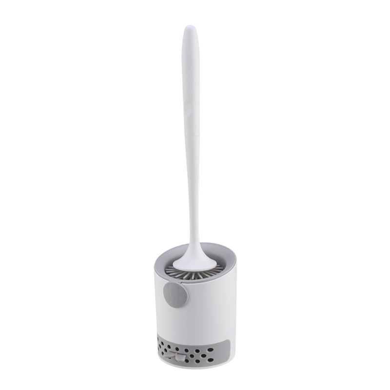 Cọ chà toilet đầu silicone không dính tiện dụng