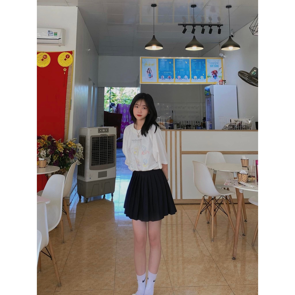 Áo thun SADBOIZ SADBOIZVIBES form rộng tay lỡ thêu mặt mếu