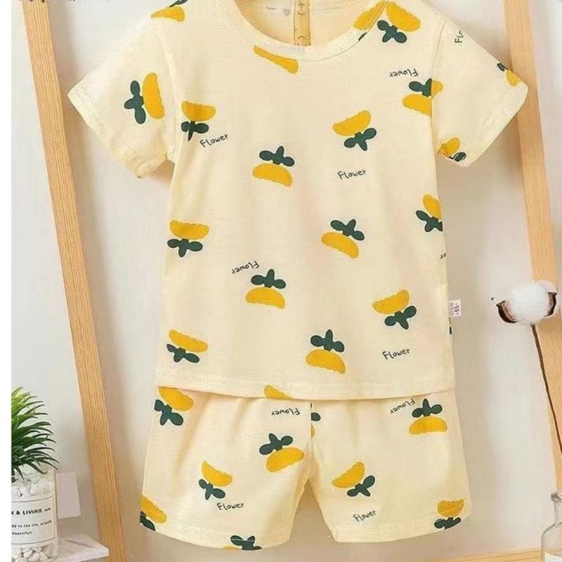 QUẦN ÁO TRẺ EM- BỘ ĐỒ THUN CM COTTON 100% CAO CẤP MỀM VÀ MÁT LẠNH CHO TRẺ EM