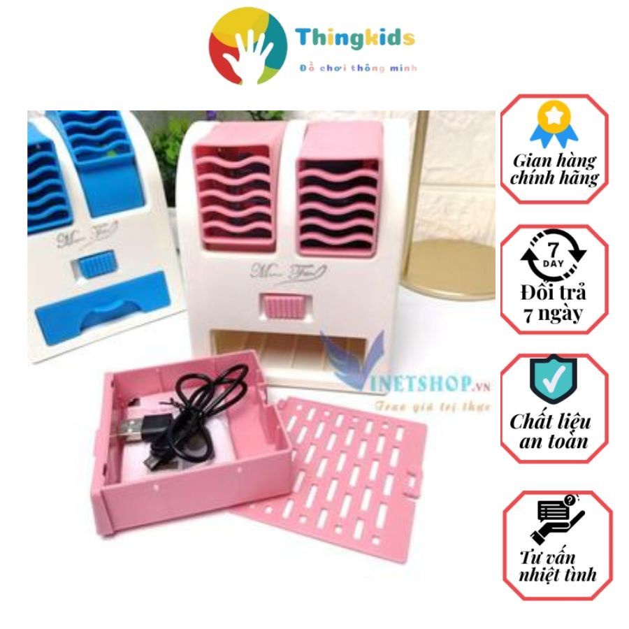 Điều hòa mini 2 cửa - quạt đá 2 cửa - Thingkids