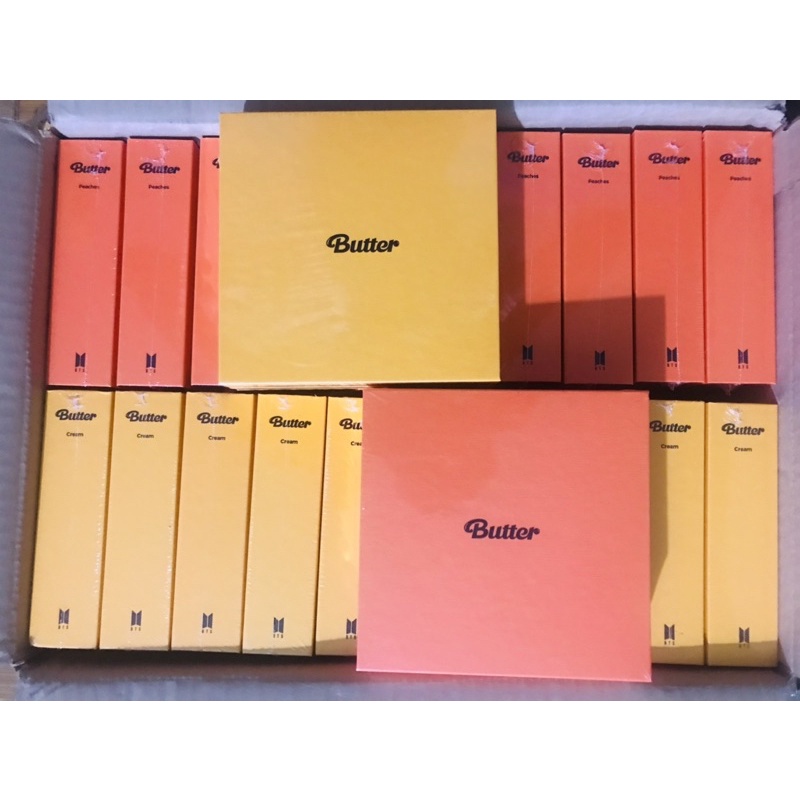 Bộ ảnh BUTTER đồ chơi thẻ bo góc cỡ lớn đủ đồ, sản xuất tại Hàn Quốc