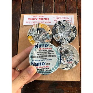 RẺ VÔ ĐỊCH!! Băng keo điện Nano Tô Nga Dũng loại nhỏ (ĐỦ MÀU)