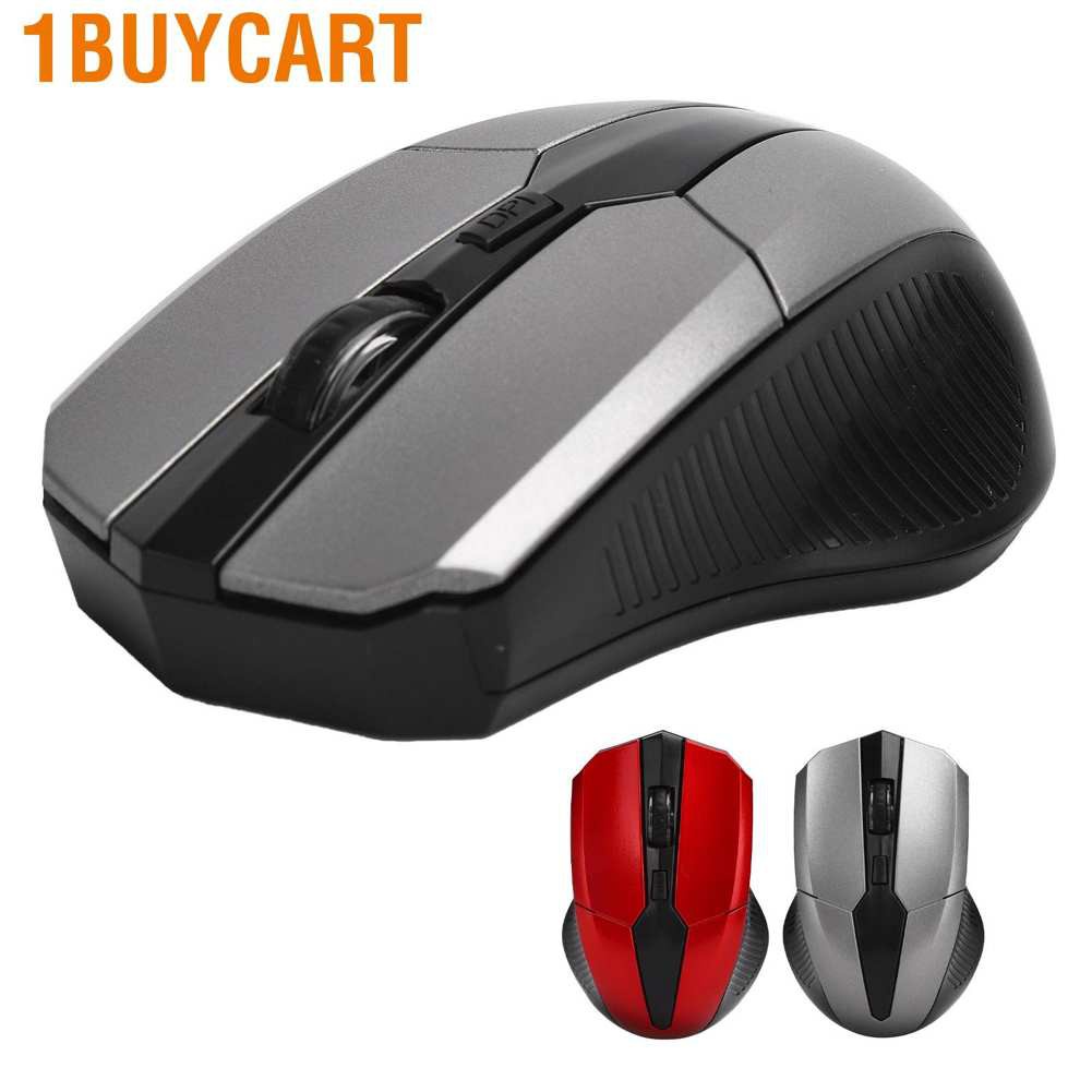 Chuột Quang Không Dây 2.4ghz 4 Nút Bấm Kèm Đầu Nhận Usb 1buycart