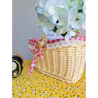 Giỏ Picnic Mini Lót Vải