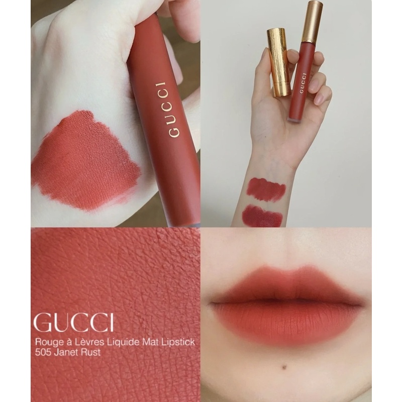 Hàng Mới Về Son Kem Lì Hình Đám Mây GUCCI 2022 505