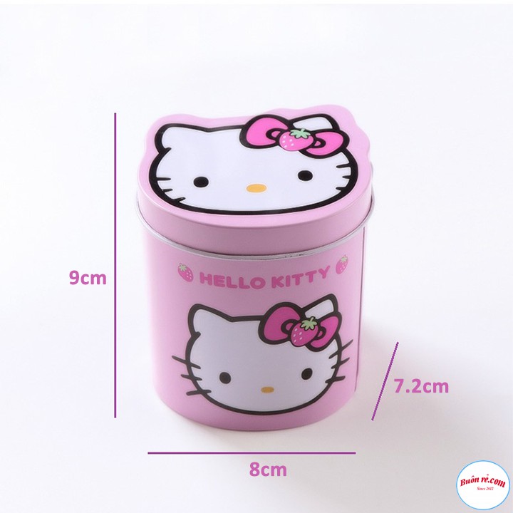 Hộp Chun Buộc Tóc HELLO KITTY Đáng Yêu Cho Bé - 00170