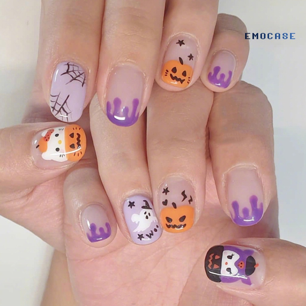 Ny-đầu Thép Dán Móng Nghệ Thuật Đa Năng Có Thể Tái Sử Dụng Dễ Sử Dụng Cho Dịp Halloween