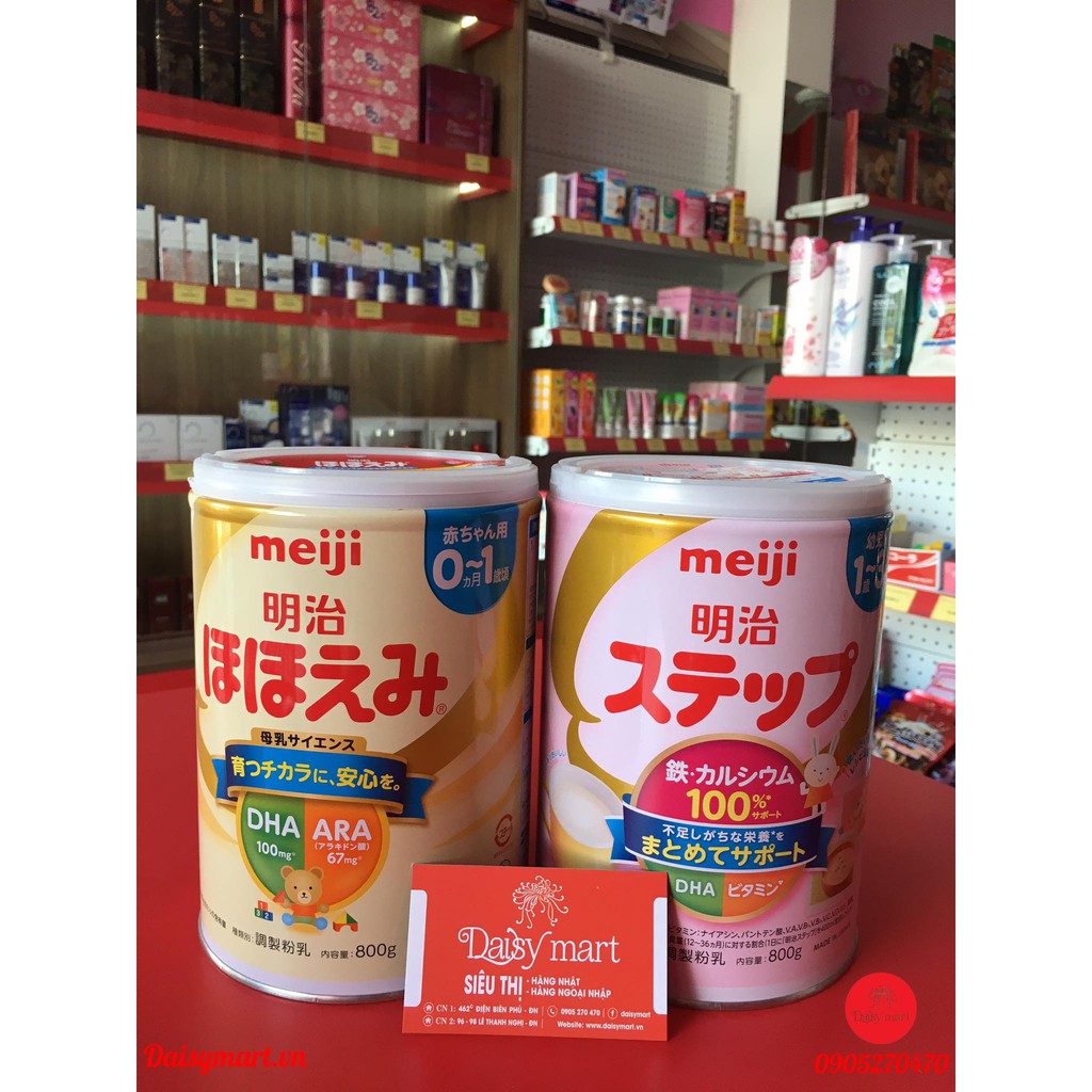 SỮA MEIJI LON 800g NỘI ĐỊA NHẬT