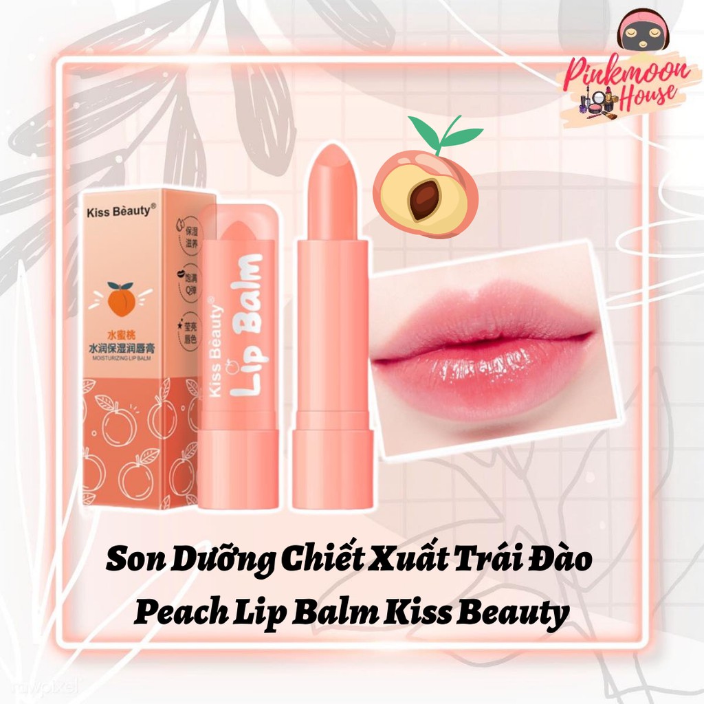 Son Dưỡng Đào Lip Balm Peach Flavor