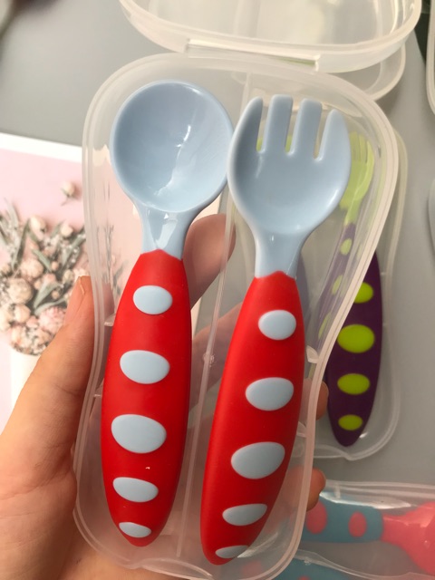 Set thìa dĩa ăn dặm cho bé