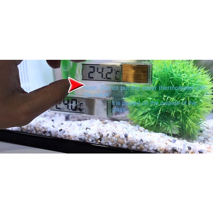 Nhiệt Kế Điện Tử Màn Hình LCD 3D Cho Bể Cá