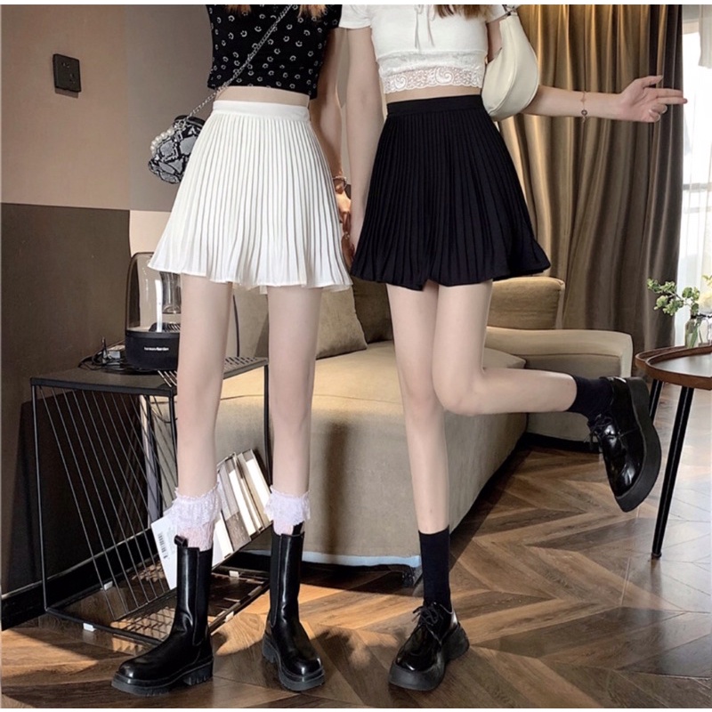 CHÂN VÁY DẬP LY MỘT TẦNG XOÈ XINH ĐẸP UK ALOHASHOP91