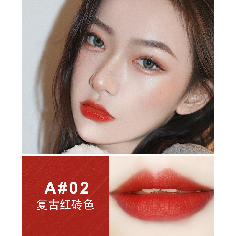 Son kem lì nhung dưỡng mềm và căng mộng MAFFICK Không chứa chì dưỡng ẩm kháng nước cho nữ sinh lip glaze