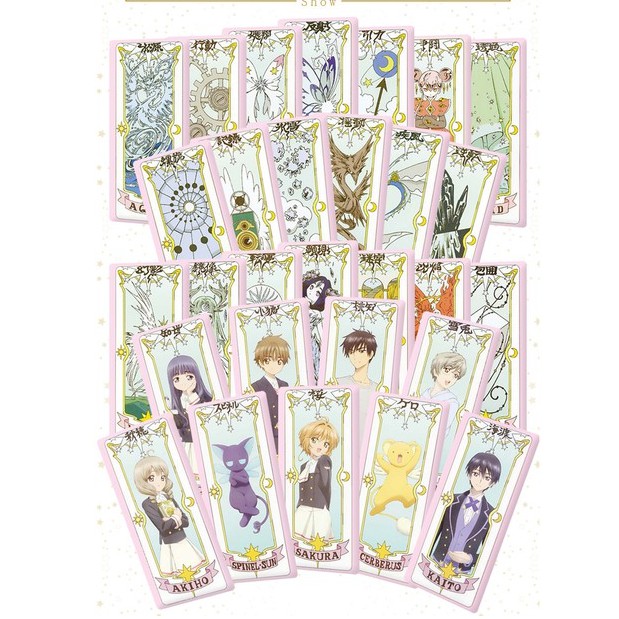 [Mã LIFETOYA1 giảm 10% tối đa 30k đơn 150k] Hộp Bài Sakura Clear Card - Giấy Lớn