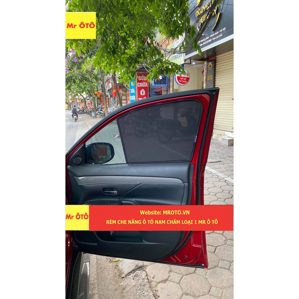 Rèm Che Nắng Xe Mitsubishi Outlander  Loại 1 Mr.OTO. Bảo Hành 24 tháng. Cam Kết Chuẩn Khít Theo Xe