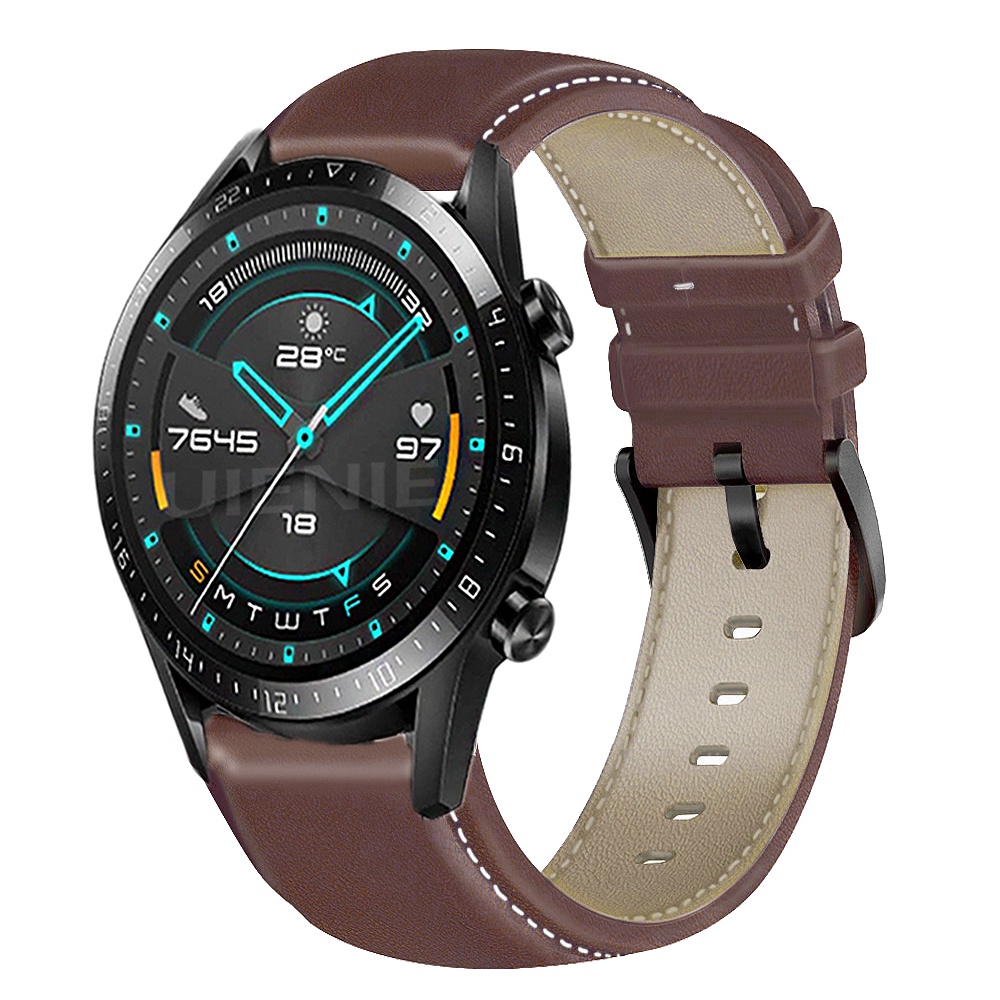 Dây Đeo Bằng Da 22Mm Cho Đồng Hồ Huawei Watch Gt 2 46mm/ Gt 2 Pro/ Gt 2e