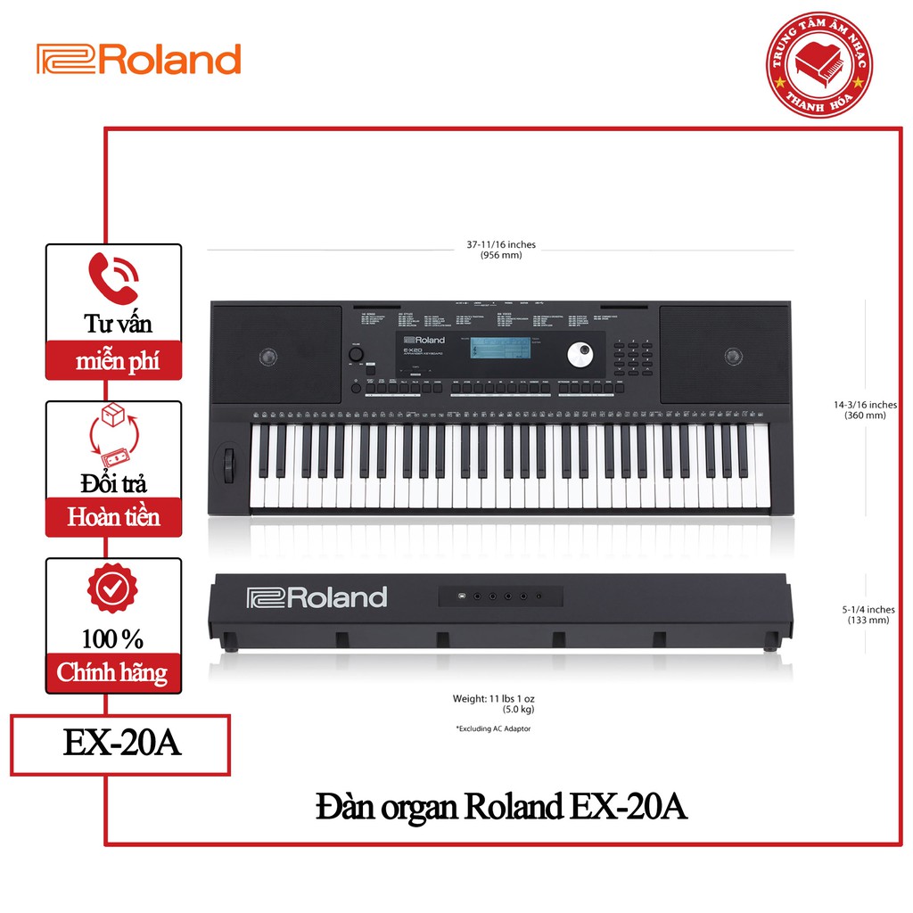 Đàn Organ Roland EX-20A - Keyboard Roland EX-20A - Hàng chính hãng