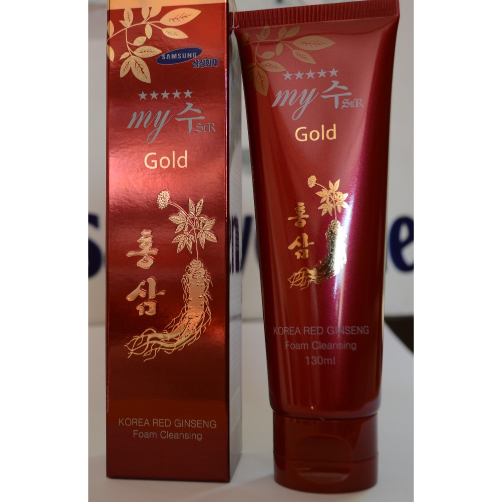 Sữa rửa mặt nhân sâm sáng da My Gold 130ml-PP Sâm Yến Thái An