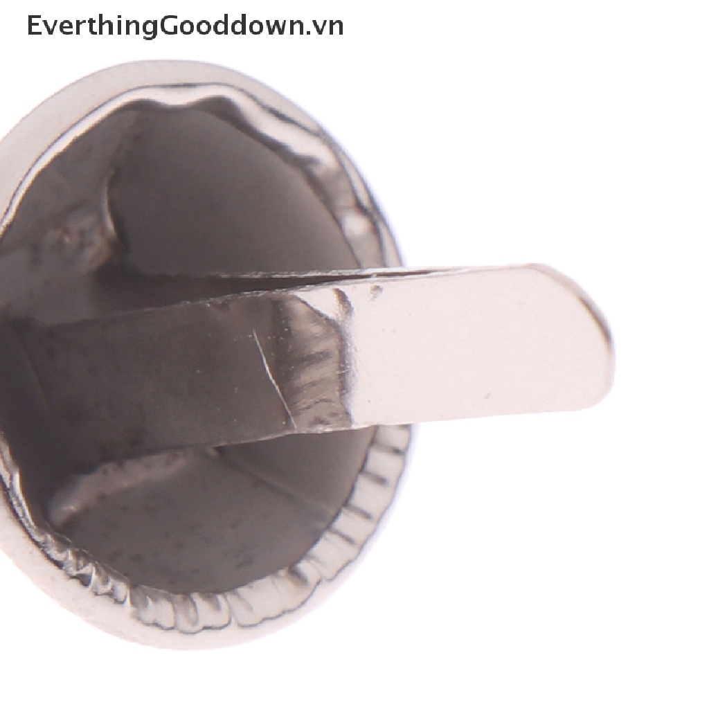 Everthinggooddown 50 Đinh Tán Kim Loại 12mm Làm Chân Túi Xách DIY